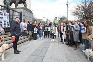 София - Протест на Николай Попов и "Ангели на пътя"