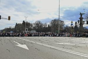 София - Протест на Николай Попов и "Ангели на пътя"