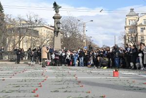 София - Протест на Николай Попов и "Ангели на пътя"