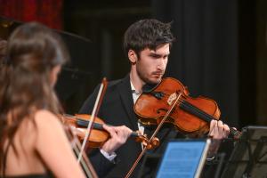София - Военен клуб - Allegra Festival and Academy - първи ден - концерт с участието на Емануил Иванов – пиано, Валерий Соколов и Лора Маркова – цигулка, Пол Зиантара – виола и Барна Карой – виолончело