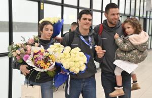 Враца - Летище 'Васил Левски'- посрещане на Тервел Замфиров