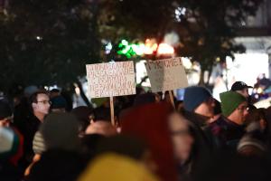 София - Протест на граждани и БОЕЦ пред сградата на МВР