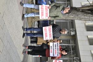 Пловидв - Протест пред съда - да не се променя мярката на Никола Бургазлиев