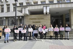 Пловидв - Протест пред съда - да не се променя мярката на Никола Бургазлиев