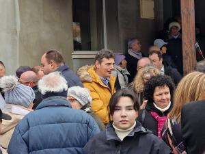 София – Бистрица - Протест на кметове от страната срещу палежа и заплахите към кмета Самуил Попов