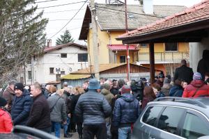 София – Бистрица - Протест на кметове от страната срещу палежа и заплахите към кмета Самуил Попов
