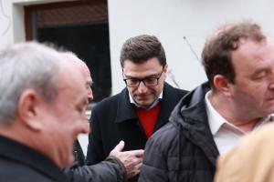 София – Бистрица - Протест на кметове от страната срещу палежа и заплахите към кмета Самуил Попов
