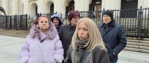 София - Съдебна палата - протест на сдружение Ангели на пътя