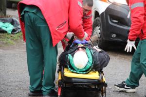 Благоевград - Мащабно учение - симулация на тежко ПТП и реакциите на Спешна помощ и МБАЛ-Благоевград