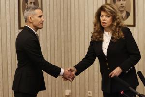 София - Андрей Гюров представя състава на служебния кабинет