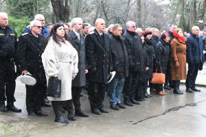 Варна - Поклонение пред паметникан на Васил Левски