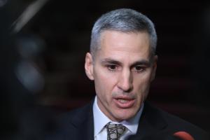 София - Андрей Гюров представя състава на служебния кабинет
