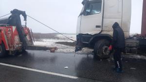 Бургас - АМ Тракия с ограничено движение - снегонавявания