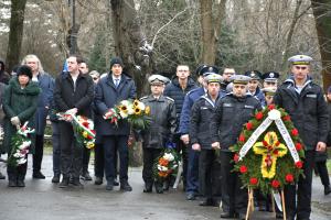 Бургас - Поклонение пред паметника на Васил Левски