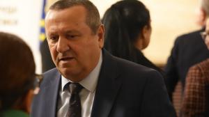 София - МТСП - Борислав Гуцанов и новият служебен министър Хасан Адемов