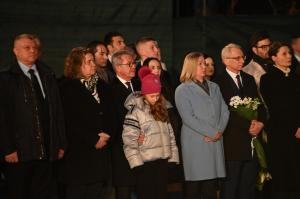 София – Възпоменателна церемония  пред паметника на Васил Левски