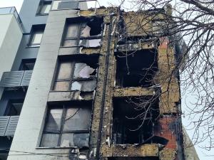 София - кв. Възраждане, пожар в жилищен блок