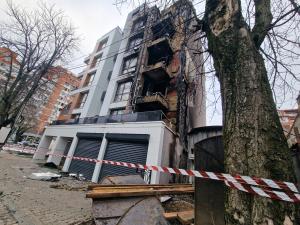 София - кв. Възраждане, пожар в жилищен блок