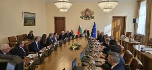 София - Първо заседание на служебния кабинет