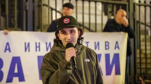 София - Протест срещу Сарафов пред Съдебната палата