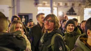 София - Протест срещу Сарафов пред Съдебната палата