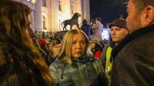 София - Протест срещу Сарафов пред Съдебната палата