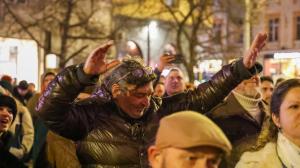 София - Протест срещу Сарафов пред Съдебната палата