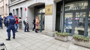 София - Протест пред сградата на Висшия съдебен съвет