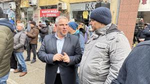 София - Протест пред сградата на Висшия съдебен съвет