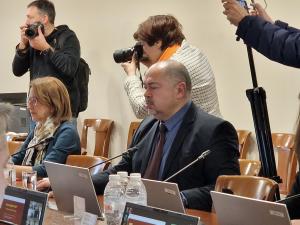 София - Протест пред сградата на Висшия съдебен съвет