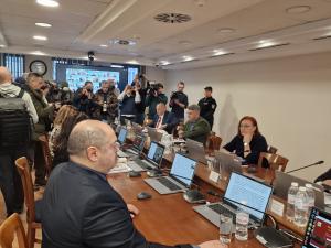 София - Протест пред сградата на Висшия съдебен съвет