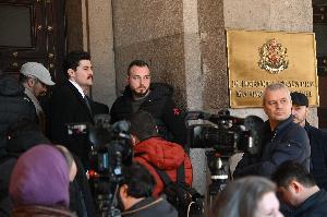София - Блокиране на Министерски съвет от дупутати на Възраждане