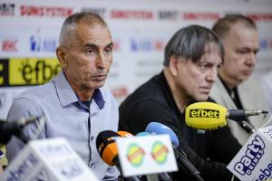 Пресконференция на новоизбрания председател на Българската федерация по вдигане на тежести Асен Златев