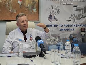Плевен - Представяне на хирургически робот Da Vinci 5-то поколение