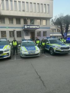 София област - Полицаи от РУ на ОДМВР почетоха загинали свои колеги