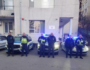 София област - Полицаи от РУ на ОДМВР почетоха загинали свои колеги