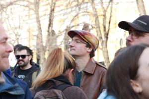 София – Протест на жени - подкрепа от Крум Зарков