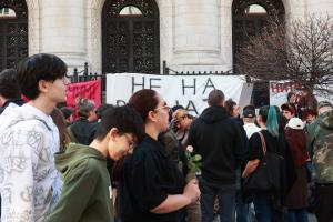 София – Протест на жени - подкрепа от Крум Зарков