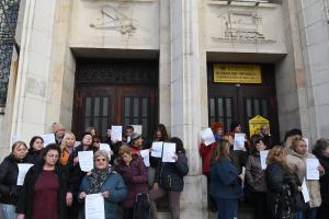 Варна - Протест на пощенските служители