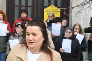 Варна - Протест на пощенските служители