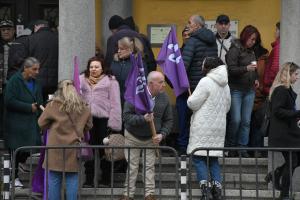 Бургас - Протест на пощенските служители
