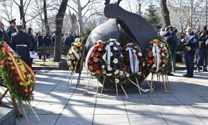 София - Церемония пред паметника на спасителите на българските евреи