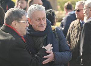 София - Церемония пред паметника на спасителите на българските евреи