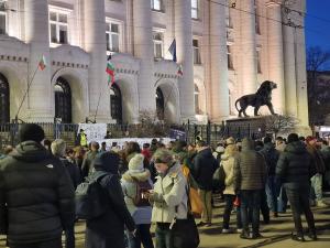 София - Протест на "Правосъдие за всеки" срещу Сарафов