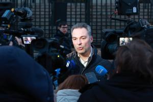 София - Протест на "Правосъдие за всеки" срещу Сарафов
