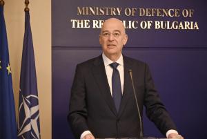 София - Министърът на националната отбрана на Гърция Николаос Дендиас e на посещение в България