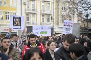 Пловдив - Многолюден протест за по-добър транспорт