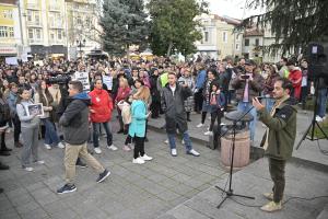 Пловдив - Многолюден протест за по-добър транспорт