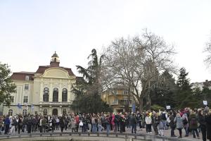 Пловдив - Многолюден протест за по-добър транспорт