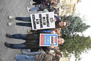 Пловдив - Многолюден протест за по-добър транспорт